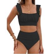 Sangdut High Waist Push Up Tank Bikini