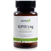 Sanuvit Kupfer 3mg | 180 Kapseln