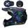 Sarari Professionelle Racing Motocross Helm