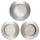 Scandinavian Home 3er Set LED Einbaustrahler
