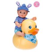 Schildkröt Kids Boy mit Schwimmente Vergleich