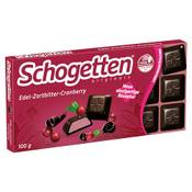 Schogetten Edel Zartbitter Cranberry Vergleich