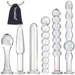 Screaass 6 Stück Glasdildo