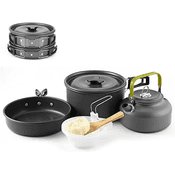 Camping Kochgeschirr Set 2-3 Personen Vergleich