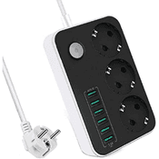 Steckdosenleiste mit 6 USB Mehrfachsteckdose Vergleich