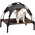 Pawhut Haustierbett mit Baldachin,