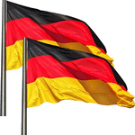 KliKil Flagge Deutschland mit Adler