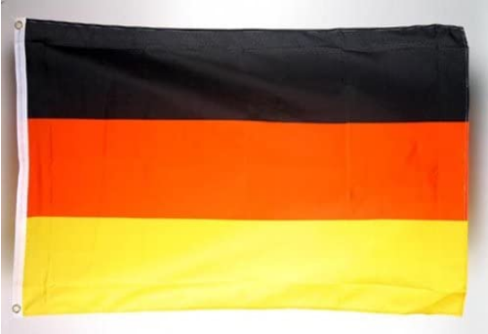 XXL Deutschland Ostfriesland Flagge – 150 X 250 Cm, Wetterfest Aus Polyester, Mit 3 Messingösen