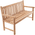 Divero Holz-Gartenbank