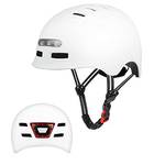 SelfLove Erwachsene Fahrradhelm mit LED