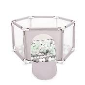 Selonis Sechseckiger Laufstall Mit 200 Bällen