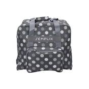 Semplix Overlocktasche/Coverlocktasche Polka Dots