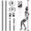 Serenelife Pole Dance Stange