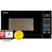 Sharp R242BKW Solo-Mikrowelle