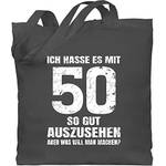 Shirtracer Baumwolltasche 50. Geburtstag