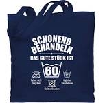 Shirtracer Baumwolltasche 60. Geburtstag