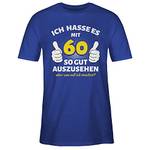 Shirtracer T-Shirt Herren 60. Geburtstag