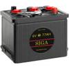 SIGA Oldtimer Batterie 6V 77Ah