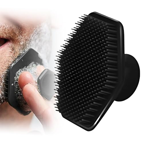 Silikon-Gesichtsreinigungsbürste – 2-in-1 Für Reinigung & Masken-Auftrag, Weiche Borsten, Ergonomischer Griff, Wasserfest & Hygienisch, Farbe Grün-Weiß