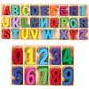 SIMUER Holzbuchstaben Alphabet