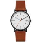 Skagen Herren-Signatur-Dreizeigeruhr