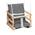 Skyline Holz-Babyschaukel