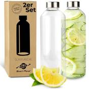 Smartplanet Glastrinkflasche