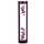 Smartpoorer Galileo-Thermometer mit Glas- und Holzrohr