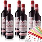 Snöflingor Glögg Vinglögg Rot