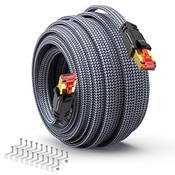 Snowkids Cat 8 Netzwerkkabel 15m