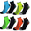 sockenkauf24 Turnschuhsocken NEON