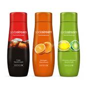 Sodastream Cola, Orange, Zitrone-Limette