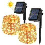 BrizLabs Solar-Lichterkette Außen