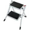 SONGMICS GSL02WT Klappbare Stufenleiter