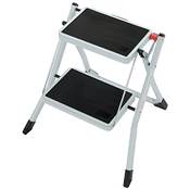 SONGMICS GSL02WT Klappbare Stufenleiter
