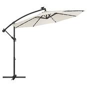 Songmics Sonnenschirm mit LED-Solar-Beleuchtung 777GPU018G01 Vergleich
