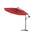 Sonnenschirm - Luxus Ampelschirm - Gartenschirm mit LED Beleuchtung