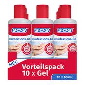 SOS Desinfektions-Gel Vergleich
