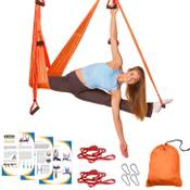 Sotech Aerial-Yoga-Tuch - orange-rot