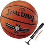 Spalding Basketball NBA Platinum Outdoor Streetball Größe 7 + Ballpumpe