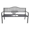 Spetebo Metall Gartenbank