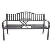 Spetebo Metall Gartenbank