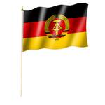 Sportfanshop24 DDR-Stockflagge