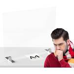 Spuckschutz mit großer Durchreiche