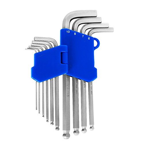 Eklind Klapp-Inbusschlüssel Set – 7 Metrische Größen (1,5–6 Mm) In Einem Griff