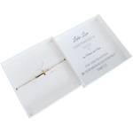 SR Jewelry Store Kreuz-Armband aus Edelstahl
