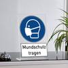 Stempel-Fabrik Maskenpflicht-Schild
