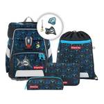 Step by Step Schulranzen-Set Space Shine „Shark Dexter“
