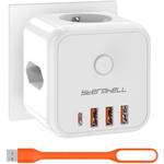 Steckdosenwürfel ohne Kabel
