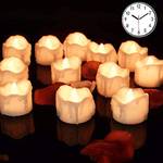 Subosi LED-Teelichter mit Timer